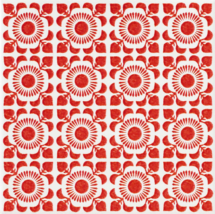 Плитка (20x20) WW51M1 Red On White Wonder1 - Wonderwall з колекції Wonderwall Ascot