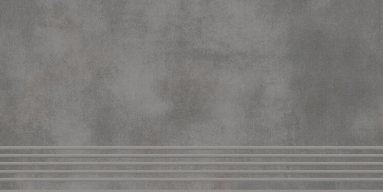 Сходовий елемент 29.8x59.8 Tecniq Grafit Stopnica Prosta Nacinana Polpoler з колекції Tecniq Paradyz Сходовий елемент 29.8x59.8 Tecniq Grafit Stopnica Prosta Nacinana Polpoler з колекції Tecniq Paradyz