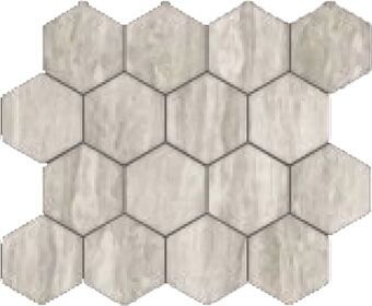Мозаїка (26.6х30.6) 0154955 CESARE MOSAICO ESAGONA NAT. LAP. з колекції Італійська плитка APE