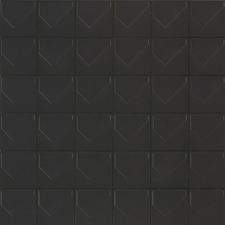 Мозаїка (31.6x31.6) KGNUM46 Numini Peak (Black) - Numi з колекції Numi Mutina