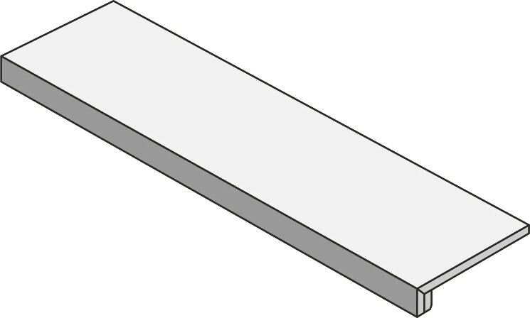Сходинка 33x120 0163196 Gradone Doppia Vela OniceNt Ricchetti Pure з колекції Pure Ricchetti