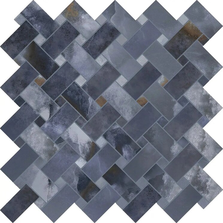 Мозаїка 30x30 EKZM Tmo Int BluSk Emilceramica Tele di Marmo Onyx з колекції Tele di Marmo Onyx Emilceramica