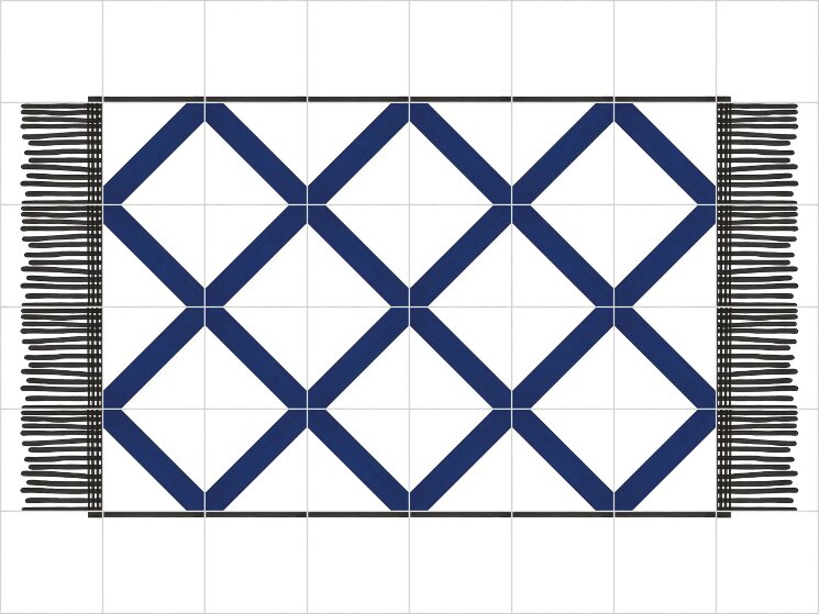 120x160 Carpet 48.F02.04 Francesco De Maio Carpet з колекції Carpet Francesco De Maio