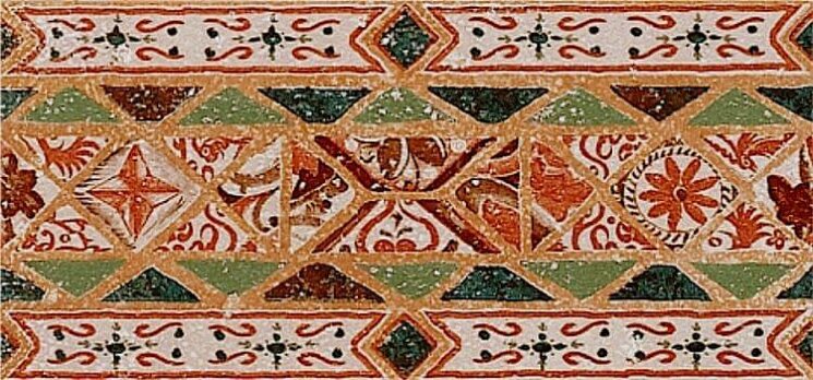 Декор Tabica Mudejar Ocre 15x33 Vega Exagres з колекції Vega Exagres