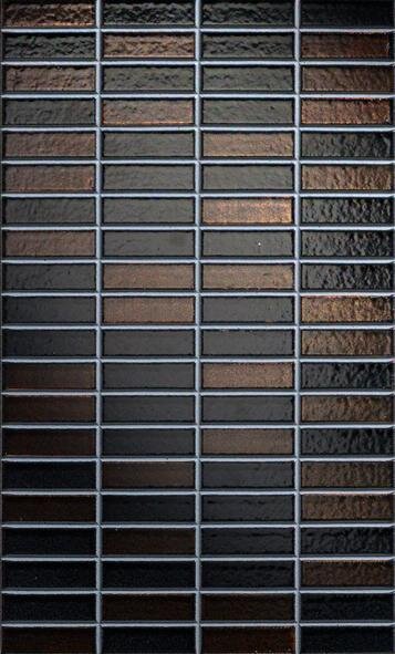 Плитка (20x33.3) 302695 Mambo Rame - Notte Brava з колекції Notte Brava Dado