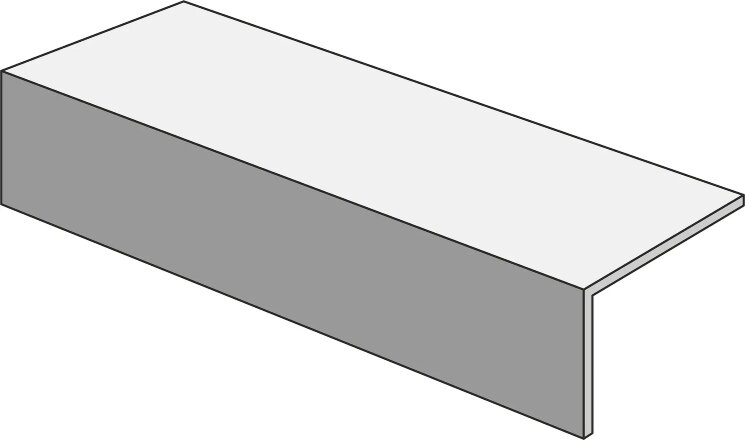 L-елемент 60x120 ILM2LBA2A6 Lim.Beige Elem.LSq.2CmL.606,5X Impronta Limestone з колекції Limestone Impronta