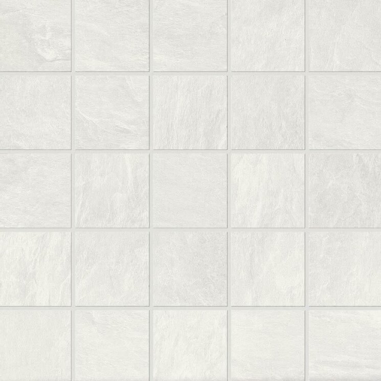Мозаїка (30x30) 00754 Arde. Mosaico Bianco Nat/Ret - Ardesia з колекції Ardesia Piemme