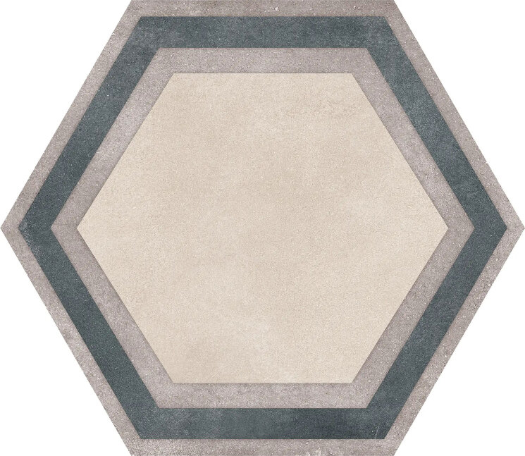 Плитка Frame Beige - 22x25 00ZESA1 Hexagon з колекції Hexagon Elios Плитка Frame Beige - 22x25 00ZESA1 Hexagon з колекції Hexagon Elios