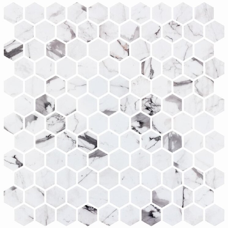 Мозаїка Fosco Matte 30.1x29 Hex Marmoreal Onix Mosaico з колекції Hex Marmoreal Onix Mosaico