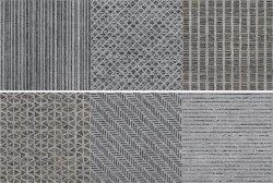 25x75 PDLD12 INSERTO GALASSIE A+B ANTRACITE Paul Ceramiche Pietra di Luna