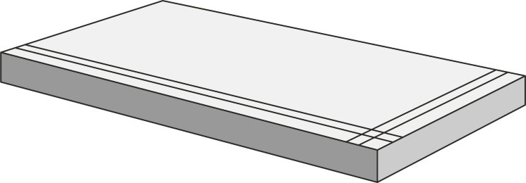 Кутова сходинка 29,75x59,55 Natura Anthracite Nat Gr Ang-Natura S-7 з колекції Natura S-7 Apavisa