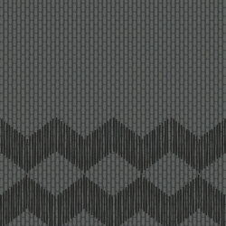 Декор (20.5x20.5) RETA47 zigzag half black - Tape