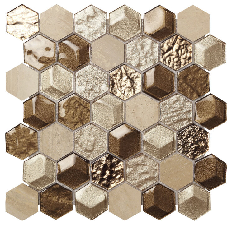 Мозаїка 30x30 0314/Es43 Esa Shine Beige - Esa Shine з колекції Esa Shine Boxer