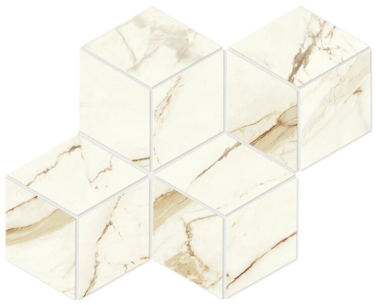 Мозаїка Calacatta Imperiale Mosaico Esagono Lapp A42Y з колекції Marvel Shine Atlas Concorde Мозаїка Calacatta Imperiale Mosaico Esagono Lapp A42Y з колекції Marvel Shine Atlas Concorde