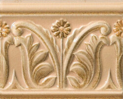 Декор (12x15) G30053 Rialto Crema Lis. Flo. Pain.12X - Rialto