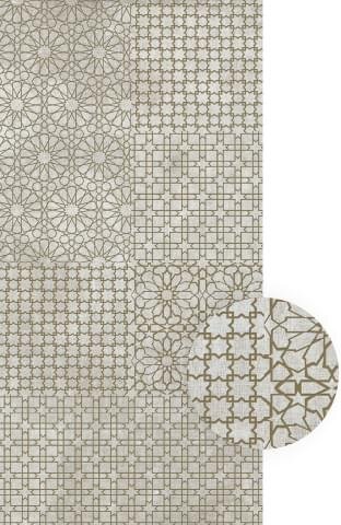 Декор Decoro Monile Grigio Bronzo Ret 120x240 Tesori Cedit з колекції Tesori Cedit