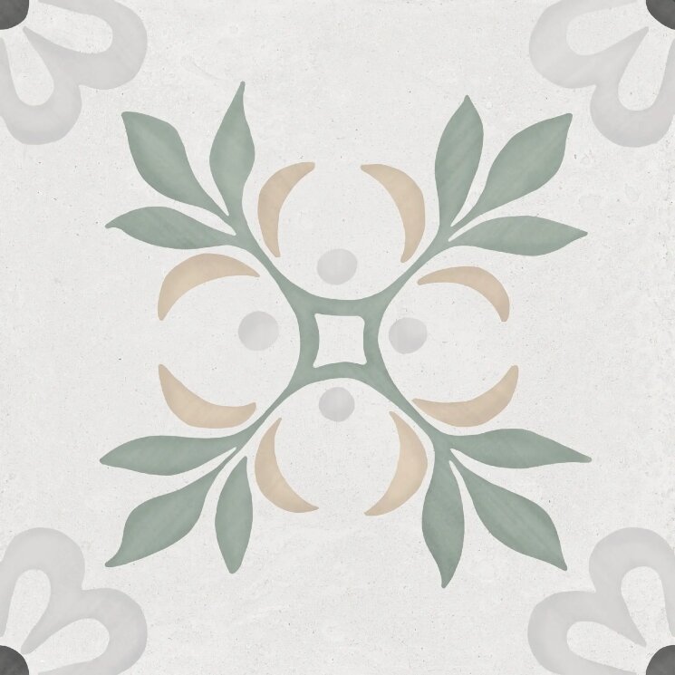 Плитка 22.3x22.3 32924 SIROCCO GREEN GARDEN/22,3 Harmony Sirocco з колекції Sirocco Harmony