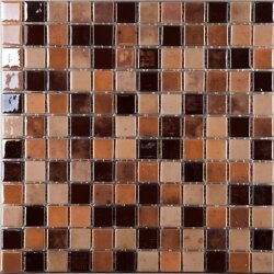 Мозаїка 31,5x31,5 Lux Chocolate 406