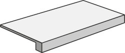 Сходинка 33x60 Gradino C/Retta Sabbia Grip - Pietra di Ostuni - 80455