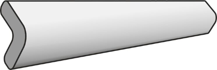 Бордюр (1.3x50) 739.0103.037 Perfil Marble Tortora Shine - Marble з колекції Marble Love Tiles