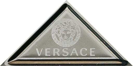 Вставка Triangolo Medusa Silver Pvd 8.7x4.5 Firma Versace з колекції Firma Versace