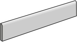 Плінтус (6.5x60.4) DKB611R Battiscopa Solid White - Dekap