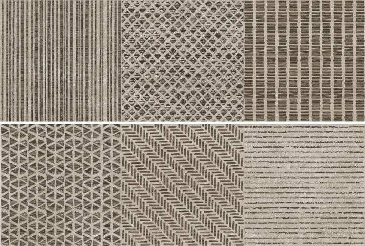 25x75 PDLD14 INSERTO GALASSIE A+B SABBIA Paul Ceramiche Pietra di Luna з колекції Pietra di Luna Paul Ceramiche