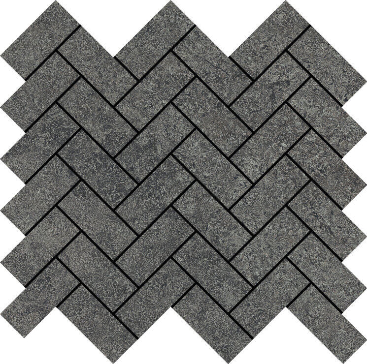 Мозаїка 24,5x27,5 Mosaic Herring Anthracite Urban Stone Wall-Urban Stone-DC5010 з колекції Urban Stone Aleluia