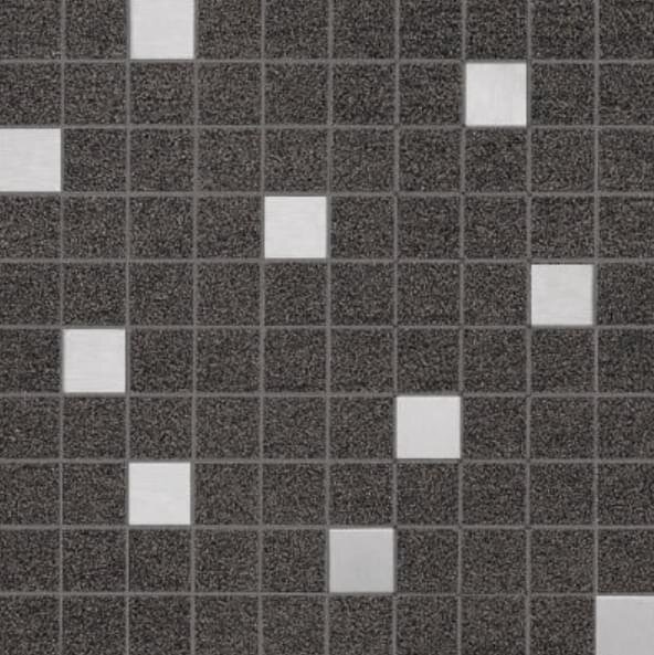 Мозаїка Mosaico Inox Lappata 25x25 Slimtech Basaltina Stone Project Lea Ceramiche з колекції Slimtech Basaltina Stone Project Lea Ceramiche