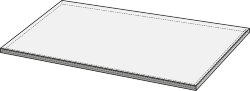 Кутова сходинка Travertino 20 Navona Gradone Lato Lungo Dx Rt - 40x120 MNQG Mystone Travertino20