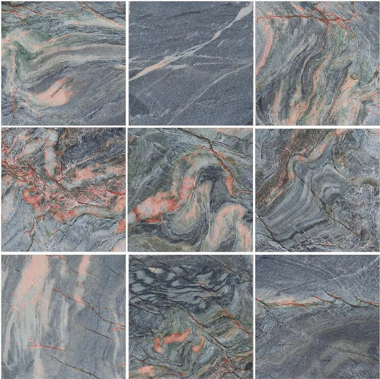 Плитка 15x15 A037747 Deep blue pink nat Carmen Deep Blue з колекції Deep Blue Carmen