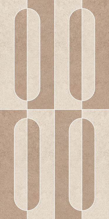 Мозаїка Krm Bold Argilla Avorio - 20x40 KRM667N Khroma з колекції Khroma NovaBell