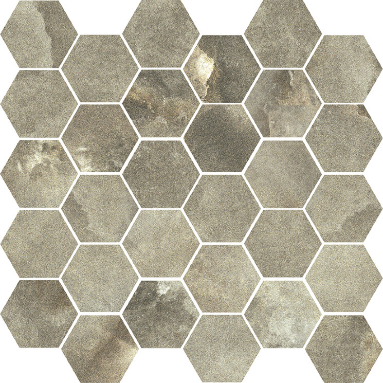 Мозаїка 26.3X27.4 Indo Moss Mosaico Hexagon Indo Aparici з колекції Indo Aparici Мозаїка 26.3X27.4 Indo Moss Mosaico Hexagon Indo Aparici з колекції Indo Aparici
