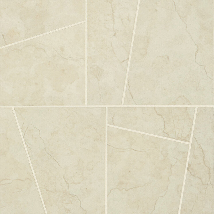 Мозаїка (29.4x29.4) R303A0P Luxury White Mos Trl - Anthology Marble з колекції Anthology Marble Emilceramica