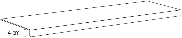 Сходинка (33x117.5) 177753 Gradino Travertino Rainbow Costa Retta Lapp Rett - Marmo Pietra XL з колекції Marmo Pietra XL Sichenia Сходинка (33x117.5) 177753 Gradino Travertino Rainbow Costa Retta Lapp Rett - Marmo Pietra XL з колекції Marmo Pietra XL Sichenia