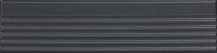 Плитка 5,6x23,2 Inciso Carbone - Modulo - MDL107M з колекції Modulo Quintessenza