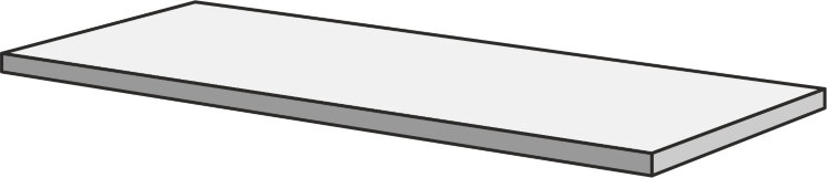Кутова сходинка 40x120 Up Black Ang. Sx Sq.2 Cm - Up_Stone - UP05S2R з колекції Up_Stone Impronta