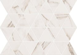 Мозаїка Mosaico Triangoli Calacatta Extra 34x26 Supreme Wide Flaviker