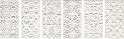 Декор (12.5x25) SQ01F25 Bianco Formelle - Square