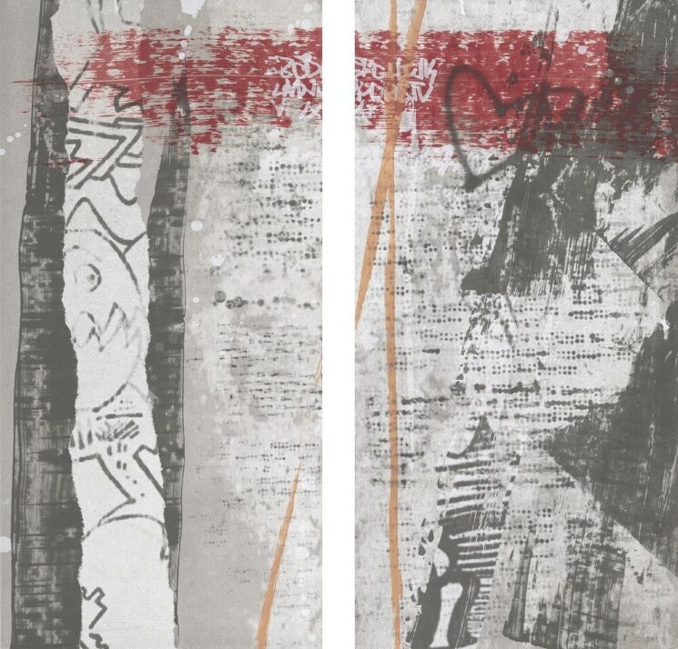 Декор (30x60) Ucdi 102 Uc. Fascia Graffiti - Urban Concrete Flp з колекції Urban Concrete Flp Flaviker