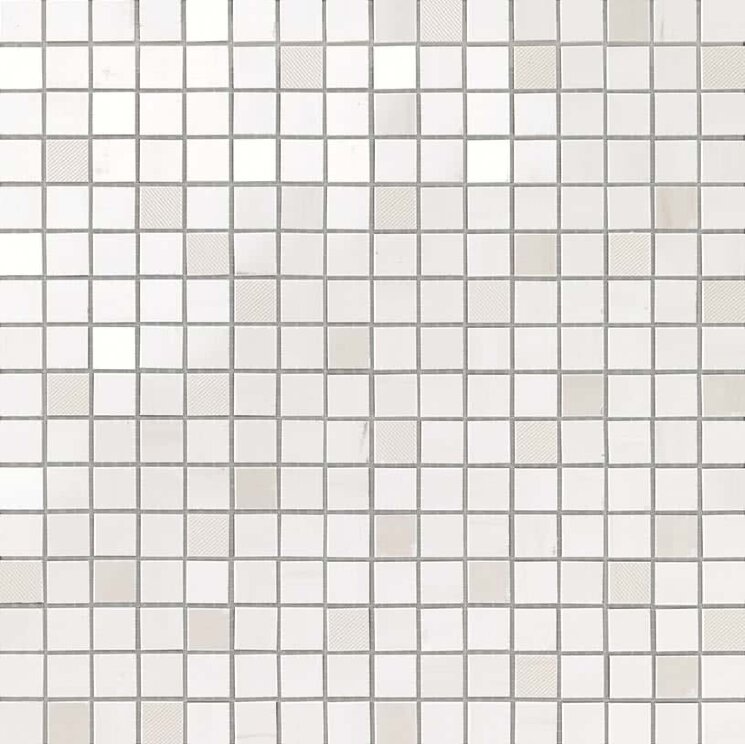 Мозаїка Marvel Bianco Dolomite Mosaic Q 9MQB з колекції Marvel Stone Atlas Concorde