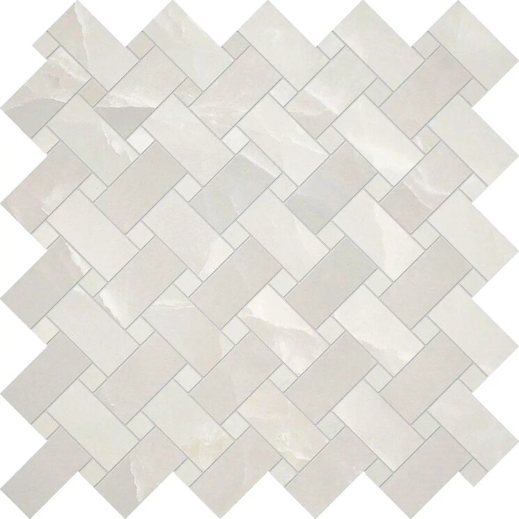 Мозаїка 30x30 EKZR Tmo Intc IvoL Emilceramica Tele di Marmo Onyx з колекції Tele di Marmo Onyx Emilceramica