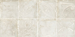 Декор (30x30) Patina Metal White in Relief - Tin Tiles