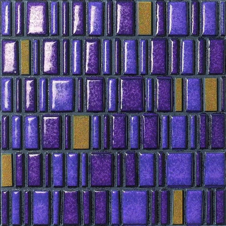 Мозаїка (30x30) 231335 Lowgoldamethyst - Le Murrine з колекції Le Murrine Settecento