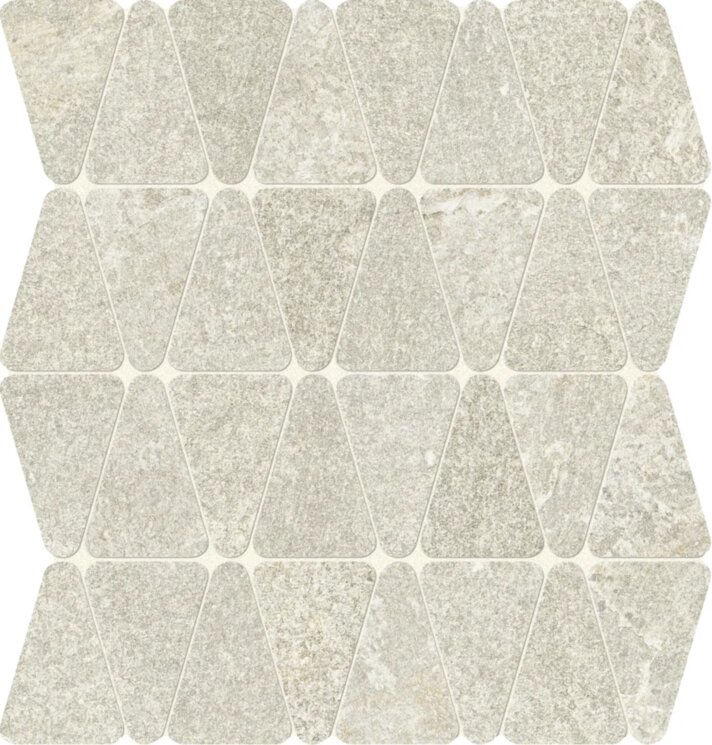 Мозаїка 31x34.5 J094 ARKIQUARTZ PUMICE TRIANGLE TESSERE Marca Corona Arkiquartz з колекції Arkiquartz Marca Corona
