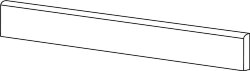 Плінтус 8x80 043700036 1 Fabrika Silver Battiscopa Mo.da Fabrika