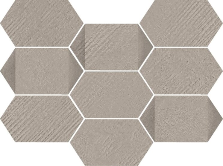 Мозаїка Creta Esagona Dec 26x35 Segni Vallelunga з колекції Segni Vallelunga