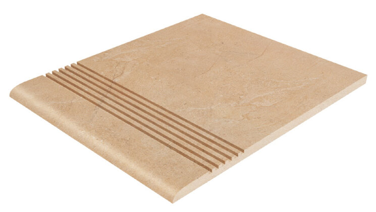 Сходинка (40x40) 37319 Borgogna Gradino Oro Grad.semplice - Pietra Di Borgogna з колекції Pietra Di Borgogna Cerdomus
