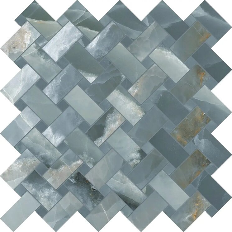 Мозаїка 30x30 EKZS Tmo Intc GrnL Emilceramica Tele di Marmo Onyx з колекції Tele di Marmo Onyx Emilceramica