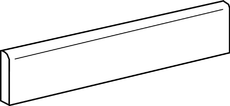 Плінтус (7x45) SFTB25K Sft Batt. Antracite - Soft Look з колекції Soft Look NovaBell Плінтус (7x45) SFTB25K Sft Batt. Antracite - Soft Look з колекції Soft Look NovaBell